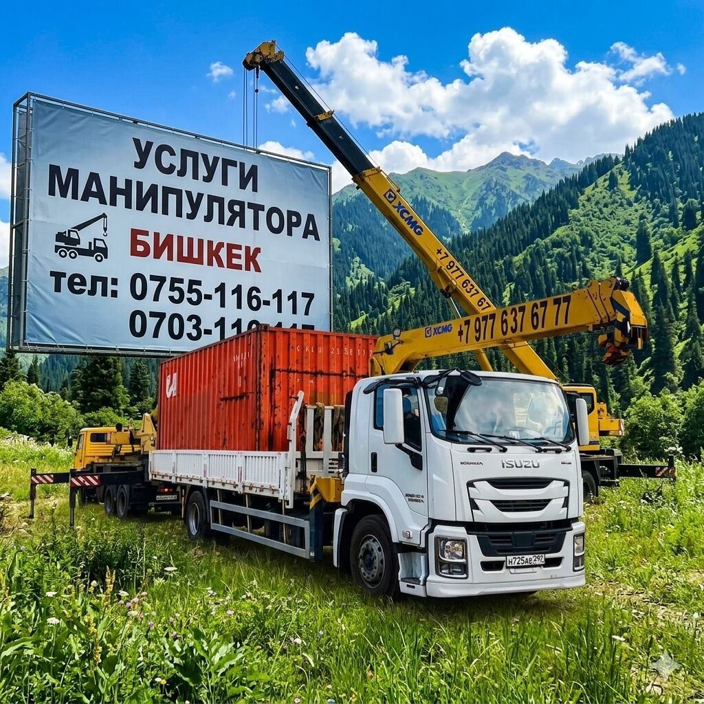 Манипулятор, Isuzu, 2020 г., от 12 т: фото 2