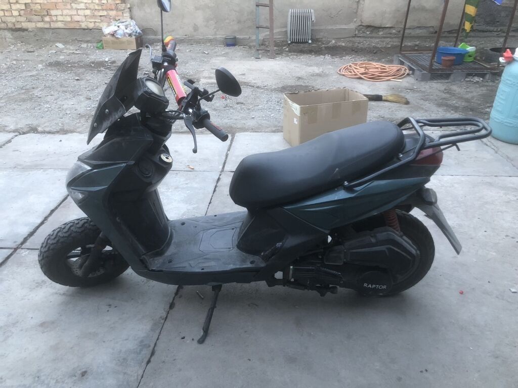 Скутер Raptor 49/50 см³ ( карбюраторный, 2T/4T — классическая схема: фото 3