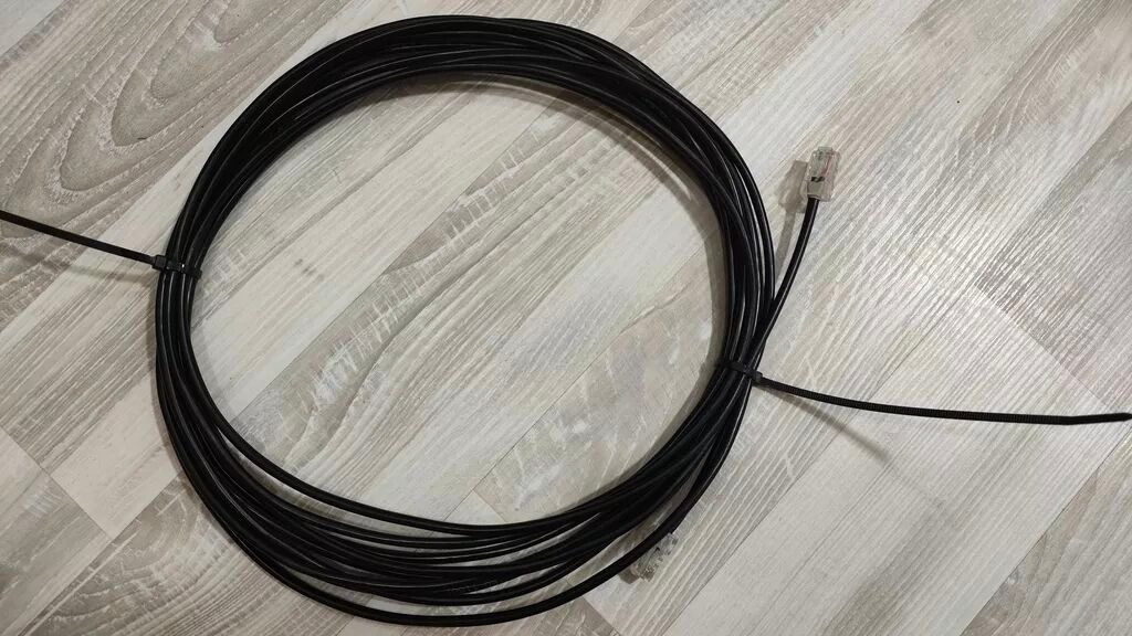 Интернет кабели с разъёмами rj45 на концах. Длиной 7, 5, 1.5 и 1: фото 3