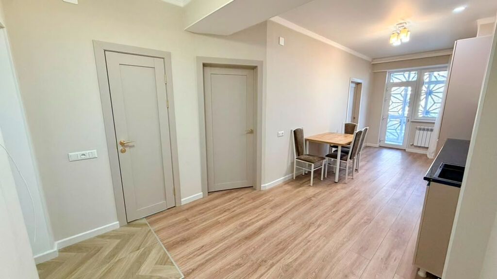 2 комнаты, 51 м², Таш-Рабат ТРЦ Элитка, 13 этаж, Свежий ремонт: фото 5