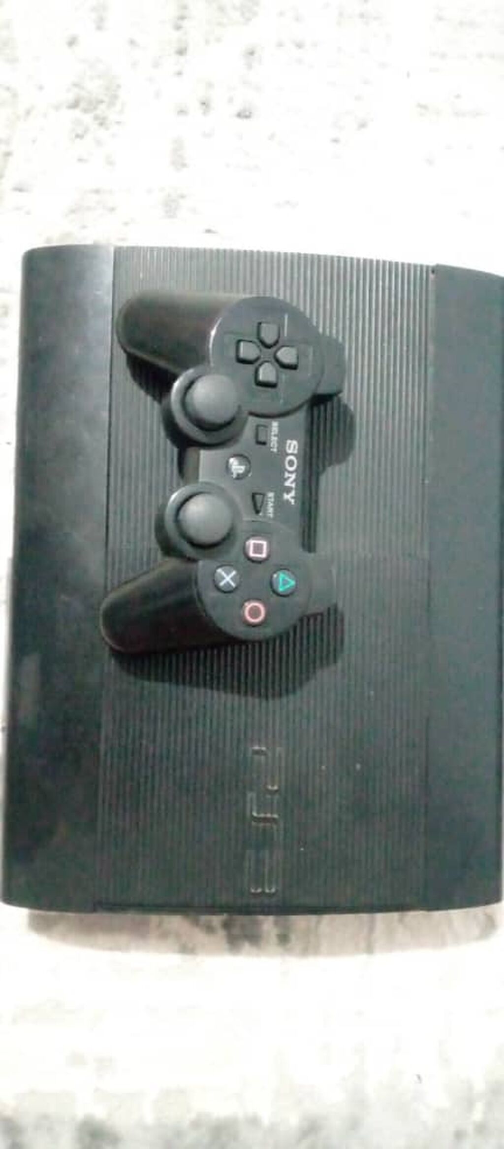 Игровая прошитая приставка Sony PlayStation 3 (PS3) Super Slim с: фото 2