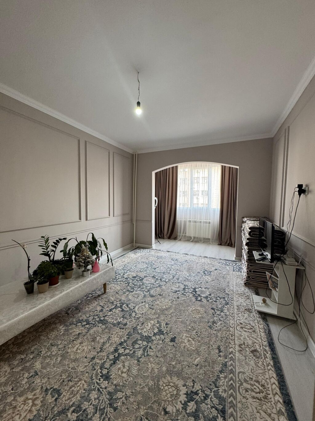 3 комнаты, 100 м², Джал мкр (в т.ч. Верхний, Нижний, Средний) 7 этаж, Евроремонт: фото 2