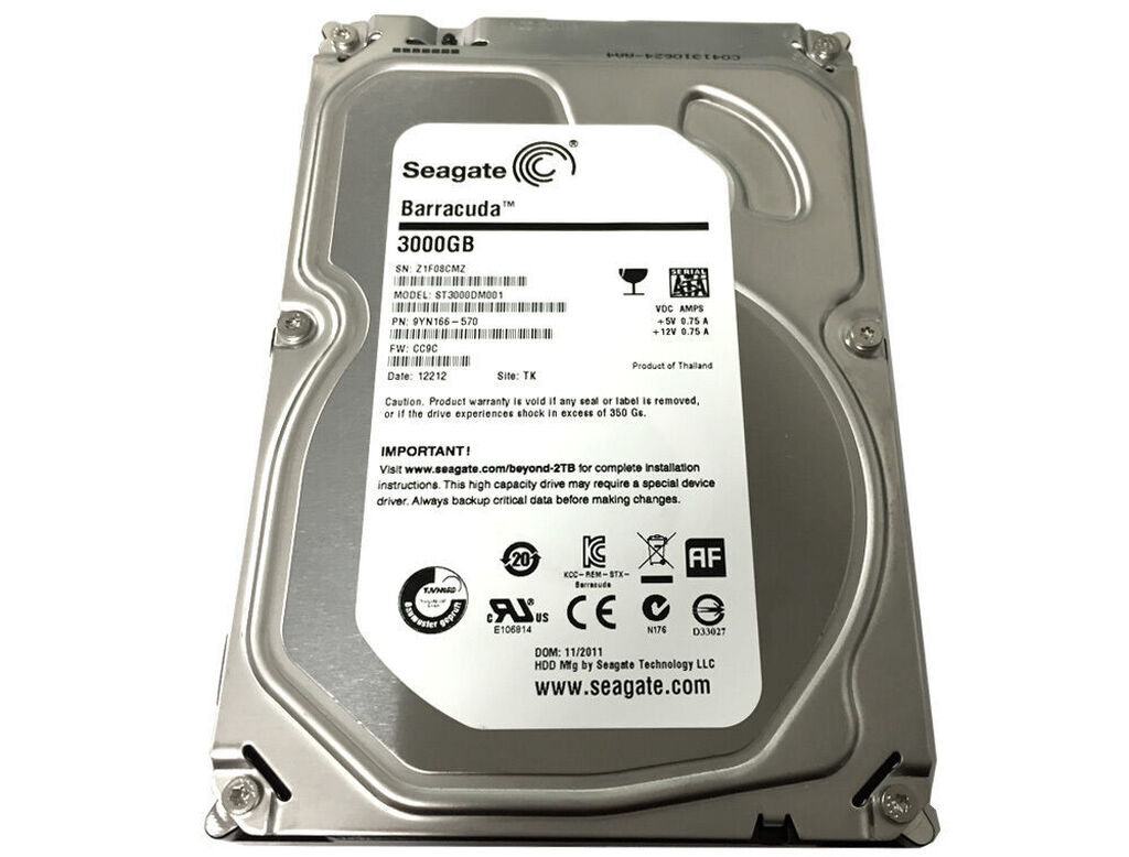 Жесткий диск 3 тб. HDD Seagate 3.5