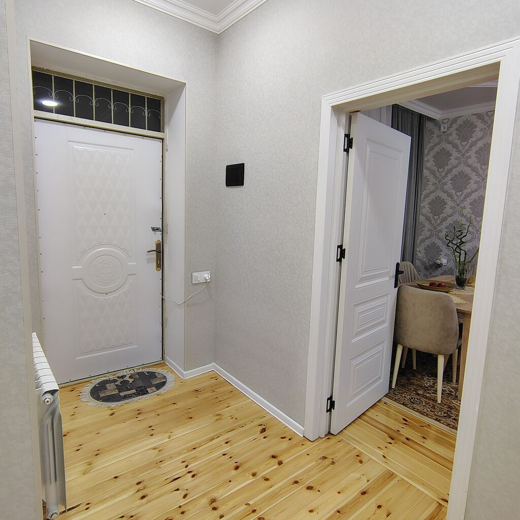 3 otaqlı, 63 kv. m, Kredit yoxdur, Yeni təmirli