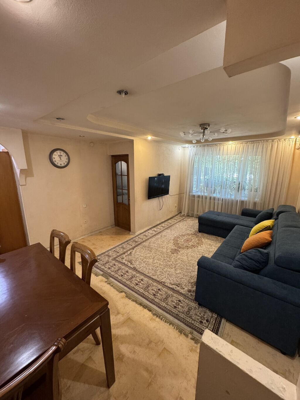 3 комнаты, 56 м², ул. Московская / Ибраимова Хрущевка, 1 этаж, Евроремонт: фото 6