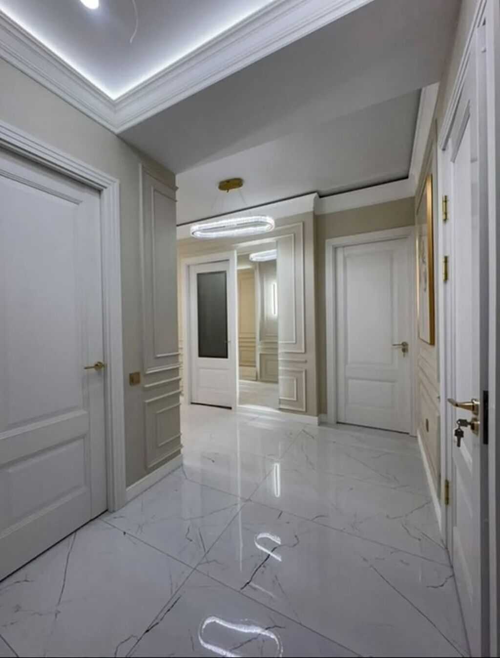 3 комнаты, 89 м², Асанбай мкр Элитка, 11 этаж, Дизайнерский ремонт: фото 2