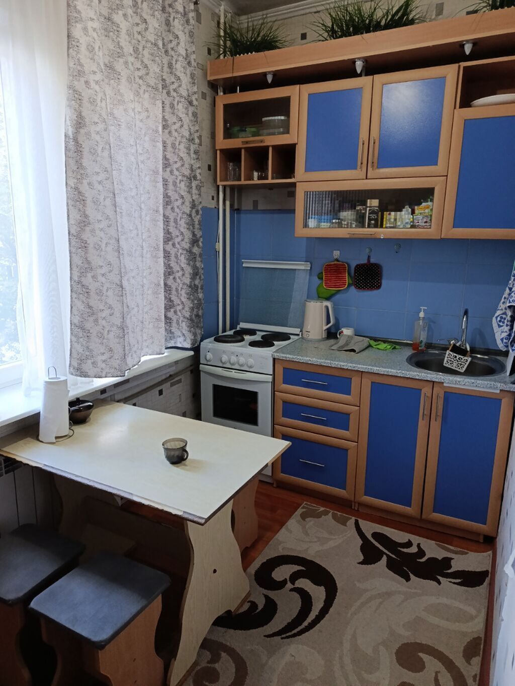 1 комната, 38 м², Юнусалиева/Суванбердиева 105 серия, 3 этаж, Свежий ремонт: фото 8