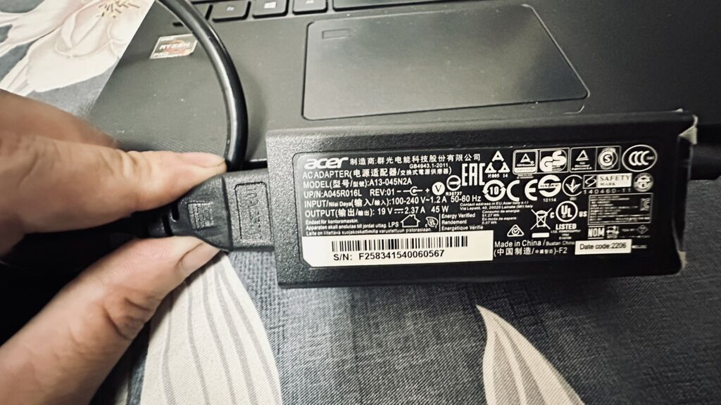 Оригинальный сетевой адаптер для ноутбуков Acer - Бренд: Acer - Тип: фото 3