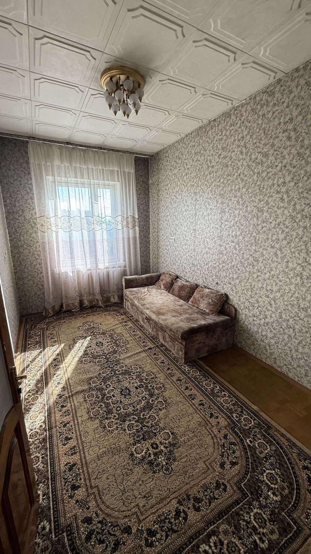 3 комнаты, 64 м², Аламедин-1 мкр 106 серия, 9 этаж, Требуется ремонт: фото 6