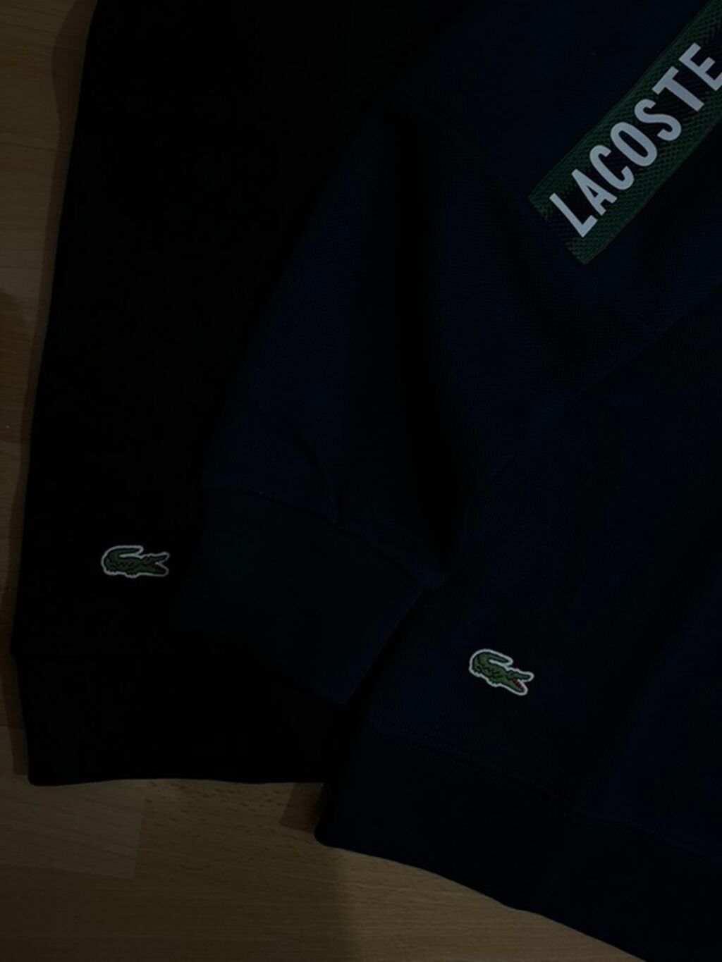 Мужская толстовка, S, M, L, Lacoste, Новый, цвет - Синий, Самовывоз: фото 3