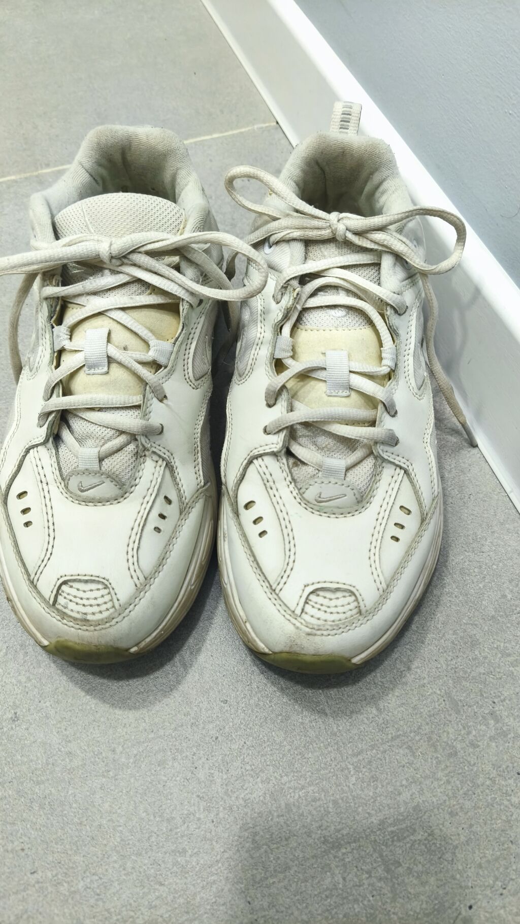 Мужские кроссовки, 40, Nike, Б/у, цвет - Белый: фото 2