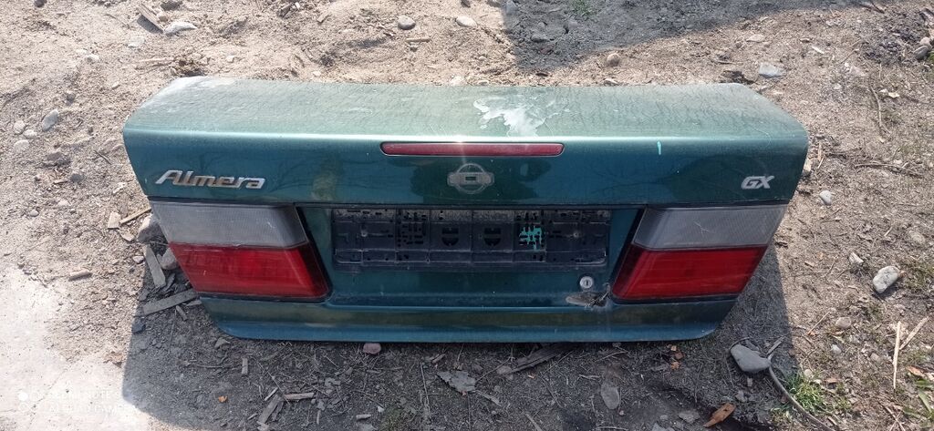 Крышка багажника Nissan Almera класик Н 15 (надписи Almera, GX). Цвет: фото 4