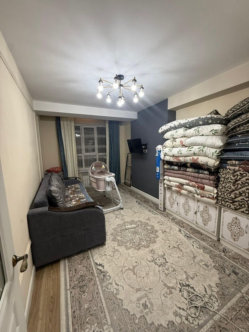 2 комнаты, 52 м², Тунгуч мкр 9 этаж, Евроремонт: фото 5