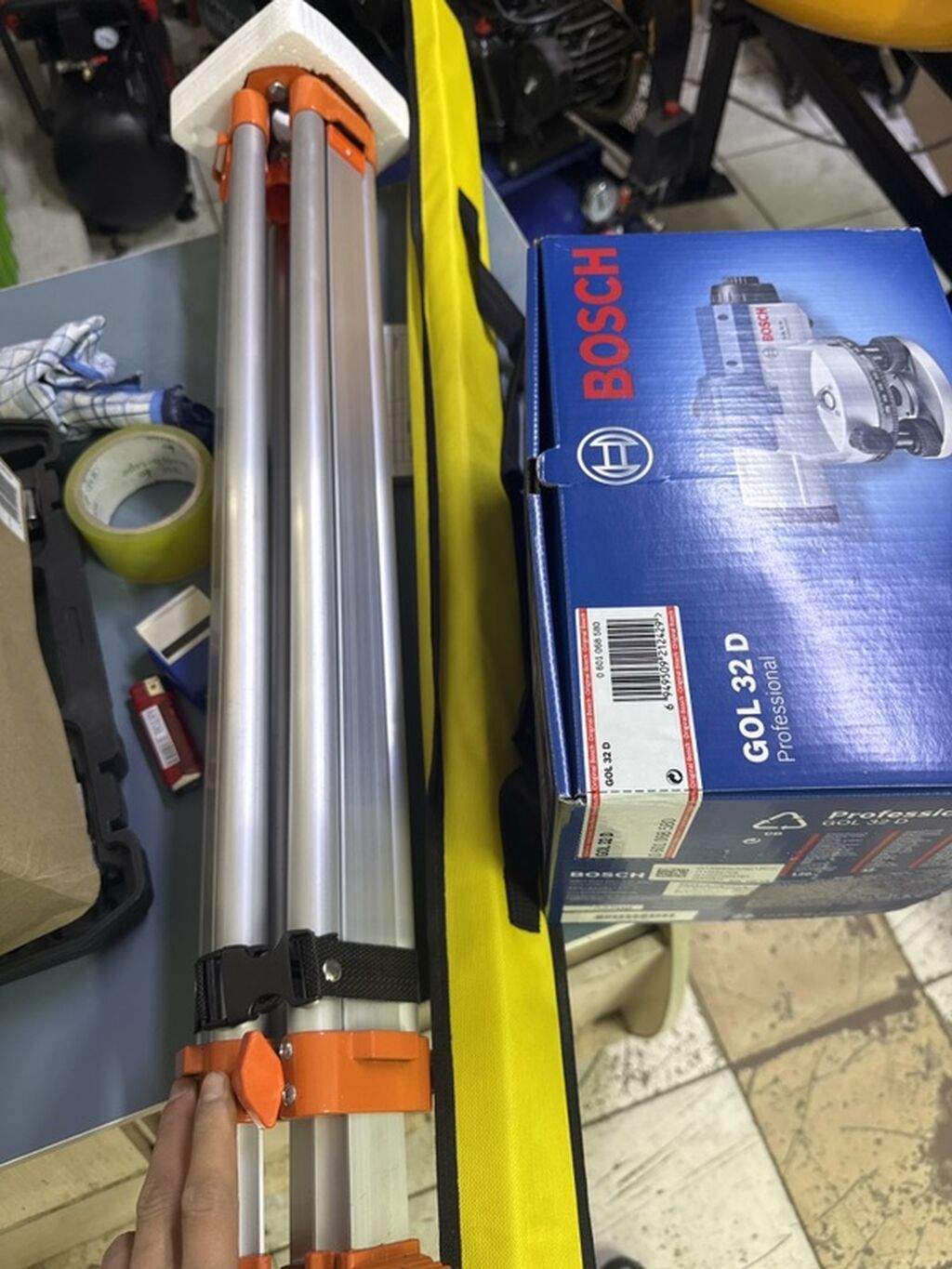 Нивелир Оригинал 100% Оптический нивелир Bosch GOL 32 D Professional с: фото 3