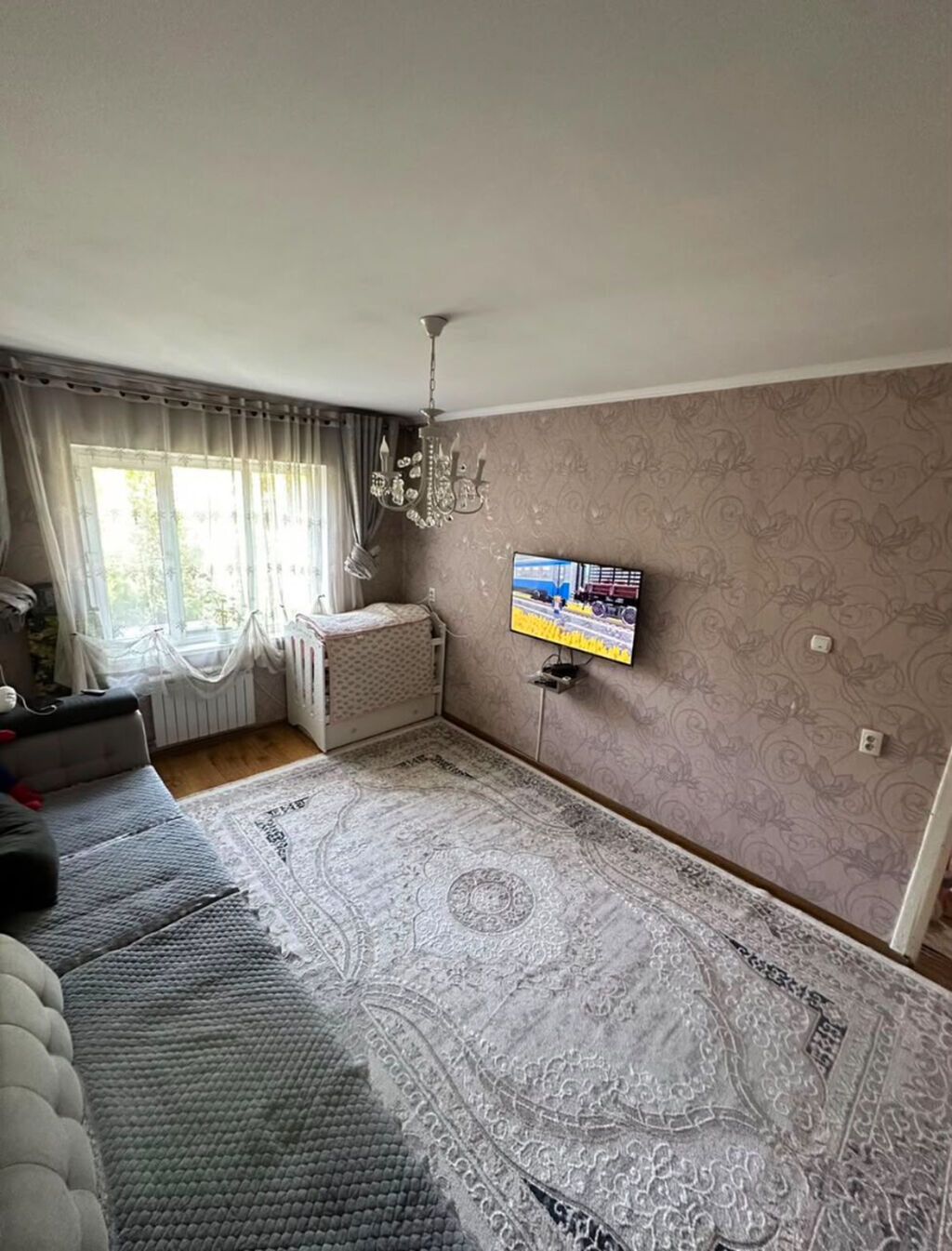 1 комната, 34 м², Аламедин-1 мкр 105 серия, 2 этаж: фото 3