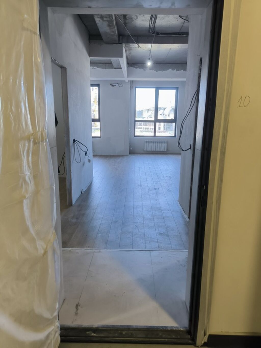 1 комната, 46 м², Асанбай мкр Элитка, 4 этаж, Косметический ремонт: фото 7