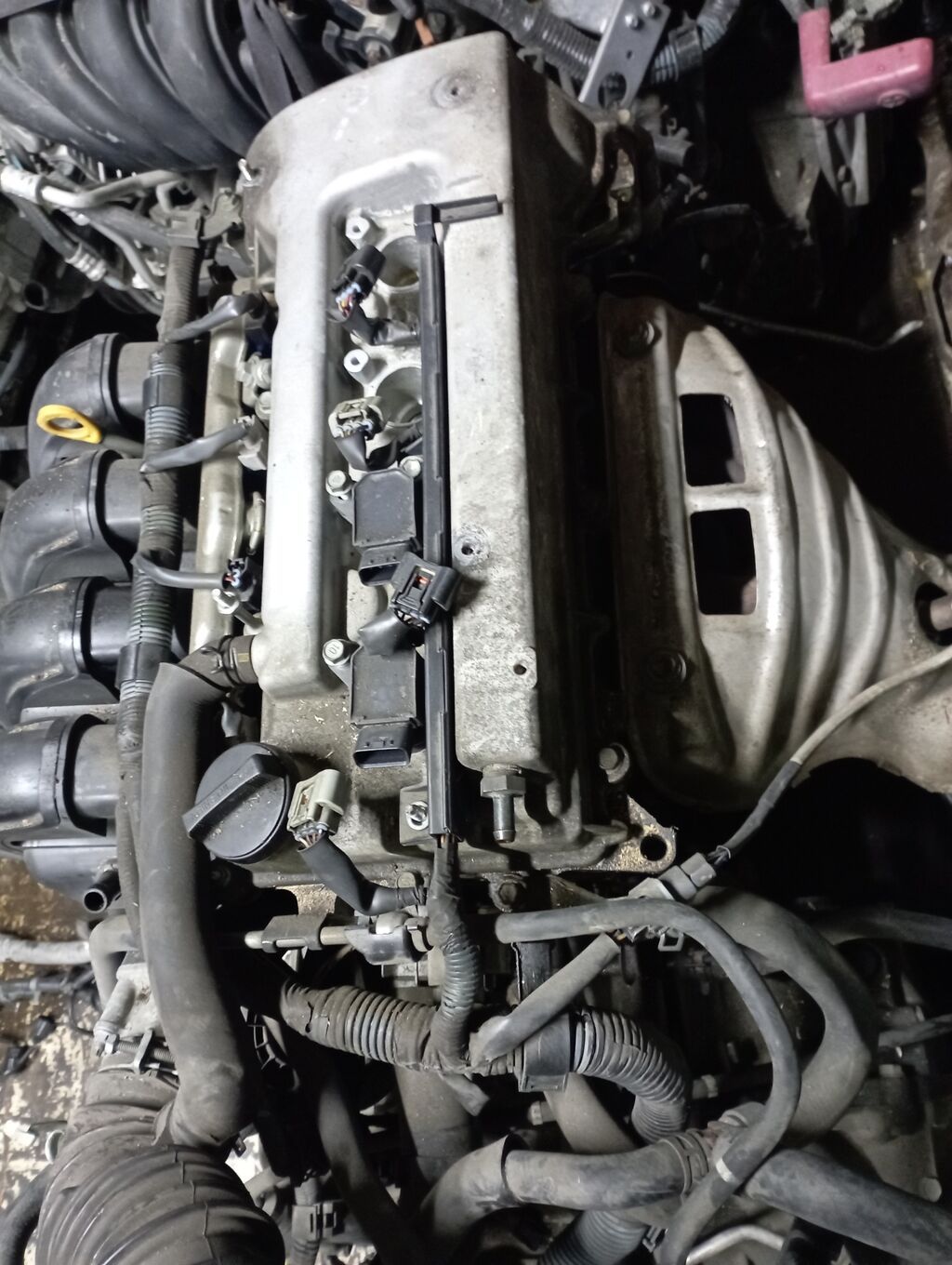 Toyota авенсис виш опа калдина алион 1zz мотор .+ установка: фото 1