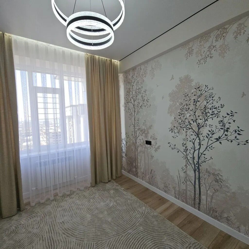 2 комнаты, 88 м², Джал-15 Элитка, 14 этаж, Дизайнерский ремонт: фото 7