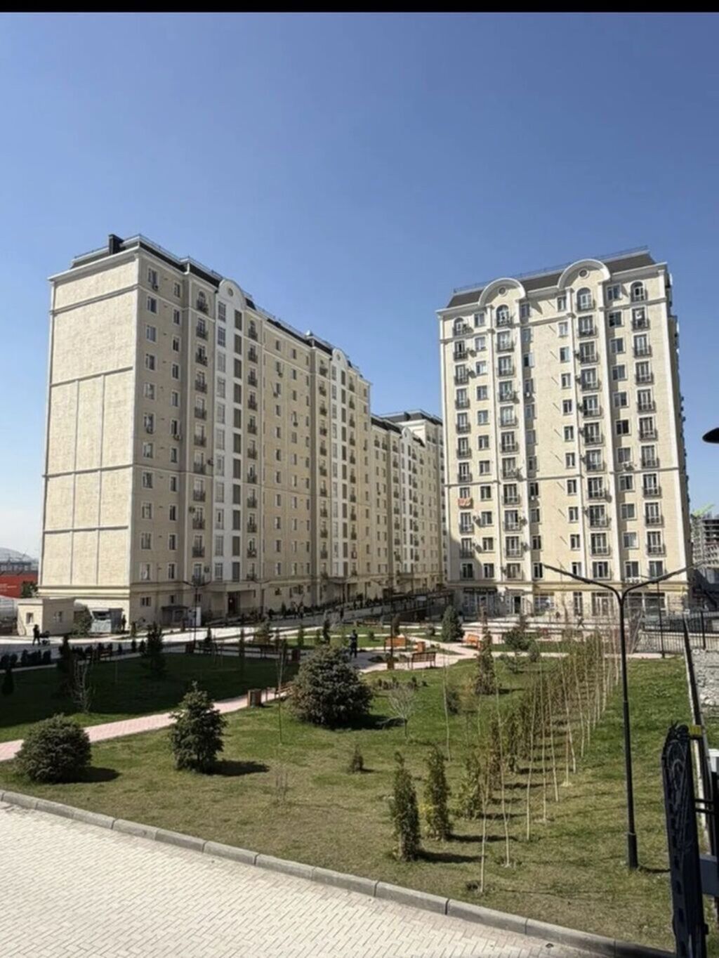 2 комнаты, 73 м², Асанбай мкр Элитка, 11 этаж, ПСО (под самоотделку): фото 2