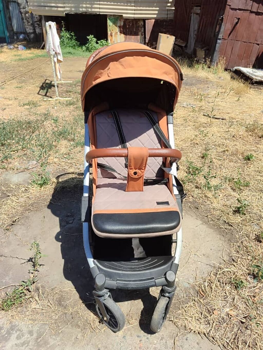Продам коляску Kidilo, светло-коричневая: фото 2