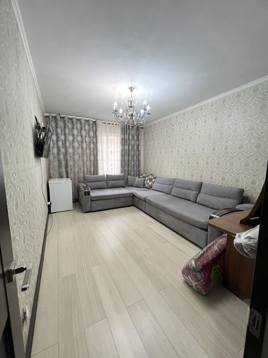 2 комнаты, 68 м², Тунгуч мкр Элитка, 4 этаж, Евроремонт: фото 4