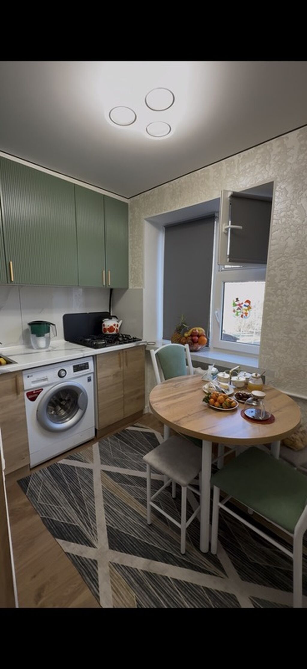 3 комнаты, 58 м², Политех 104 серия, 1 этаж, Дизайнерский ремонт: фото 3