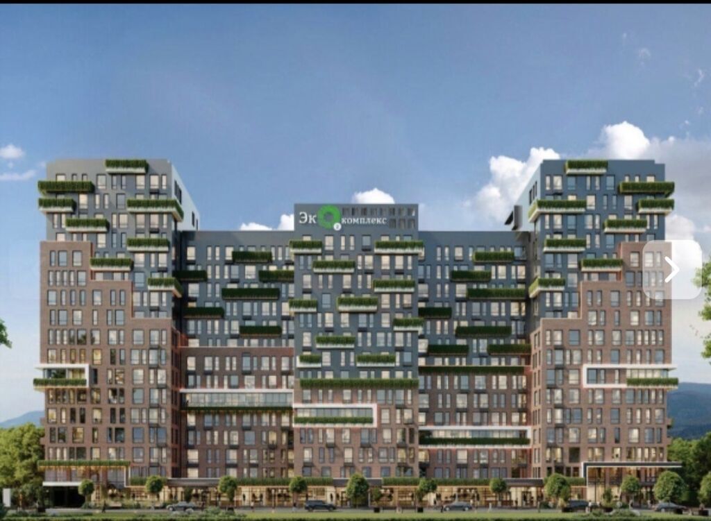 1 комната, 48 м², Ботанический сад Элитка, 6 этаж, ПСО (под самоотделку): фото 2