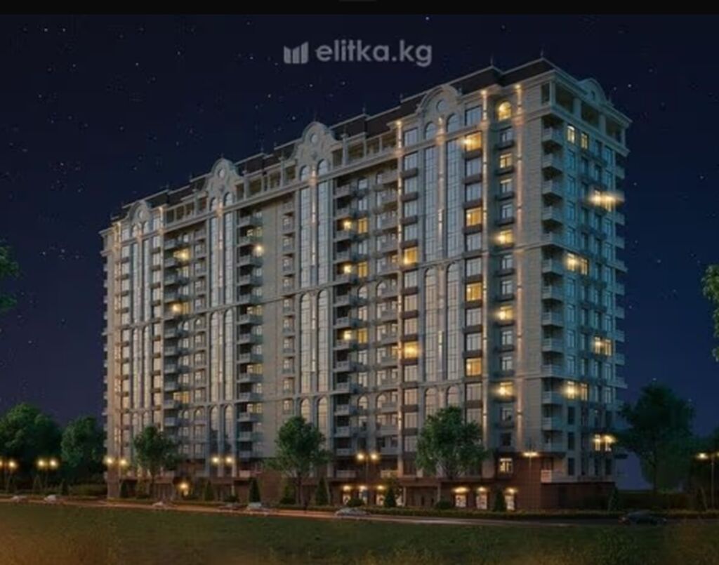 1 комната, 62 м², Асанбай мкр Элитка, 14 этаж, ПСО (под самоотделку): фото 4