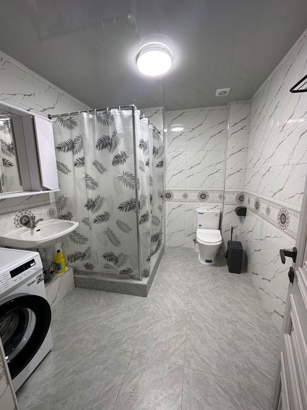 3 комнаты, 56 м², Кок-Жар ж/м Элитка, 12 этаж, Евроремонт: фото 7