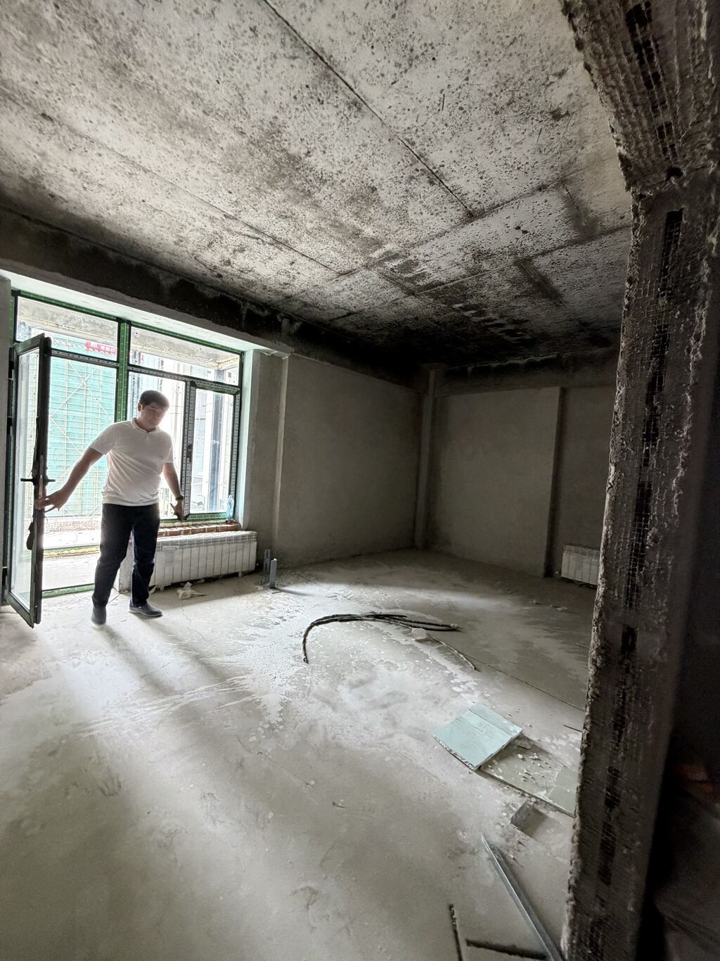 2 комнаты, 77 м², ул. Ахунбаева / Малдыбаева Элитка, 3 этаж, ПСО (под самоотделку): фото 4