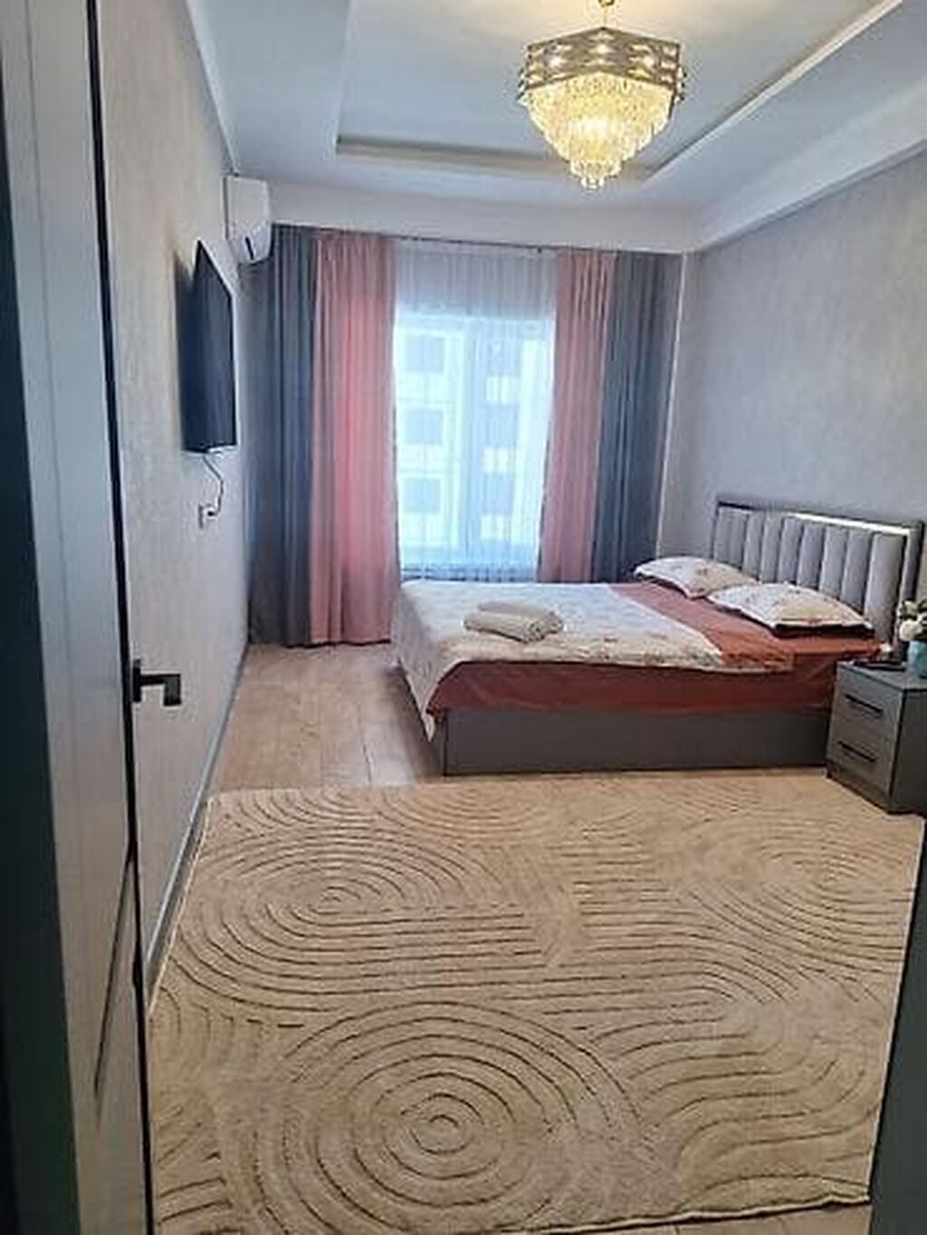 1 комната, Бишкек Парк ТРЦ, Бронь, Душевая кабина, Домофон, фото 12