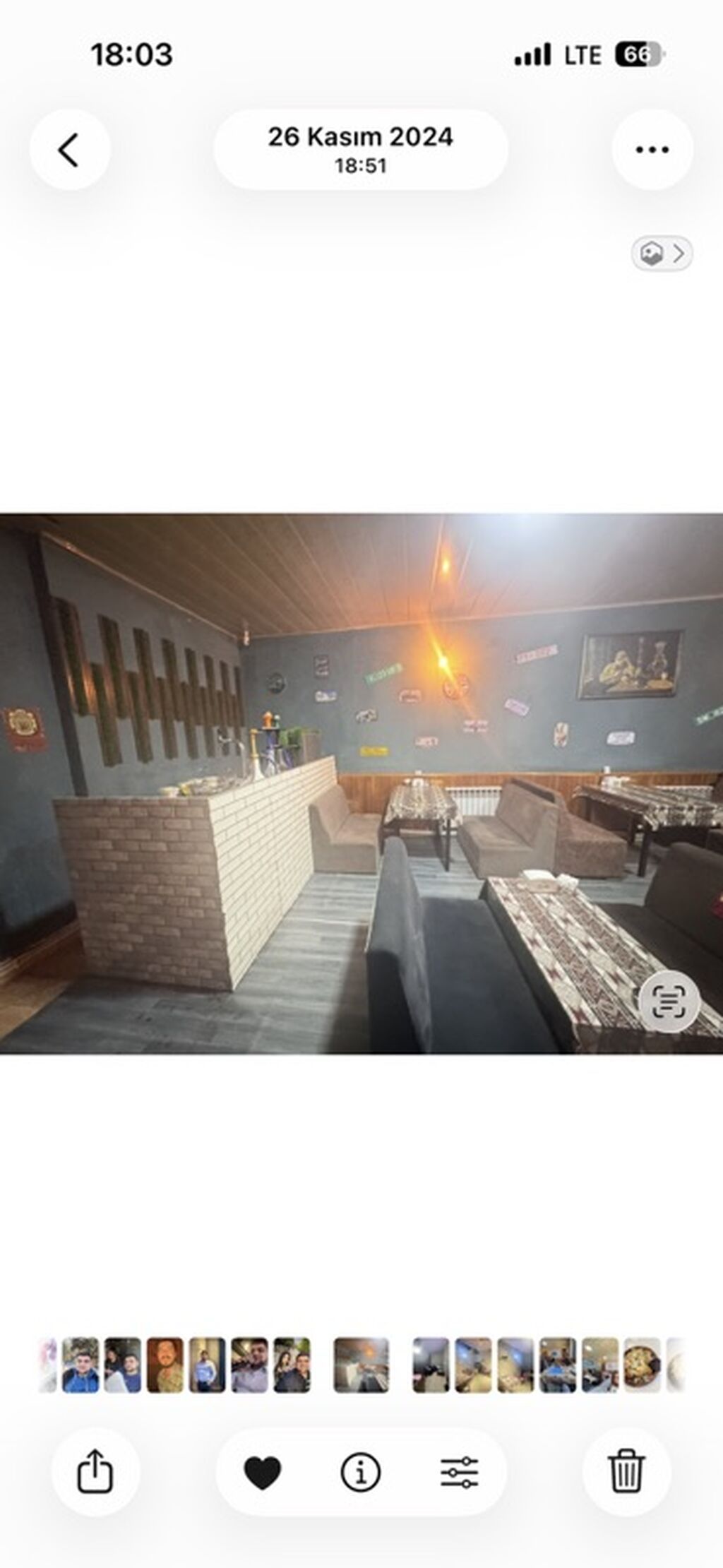 Lounge/kafelounge məkanı – rahat interyer və qonaqlama üçün tam