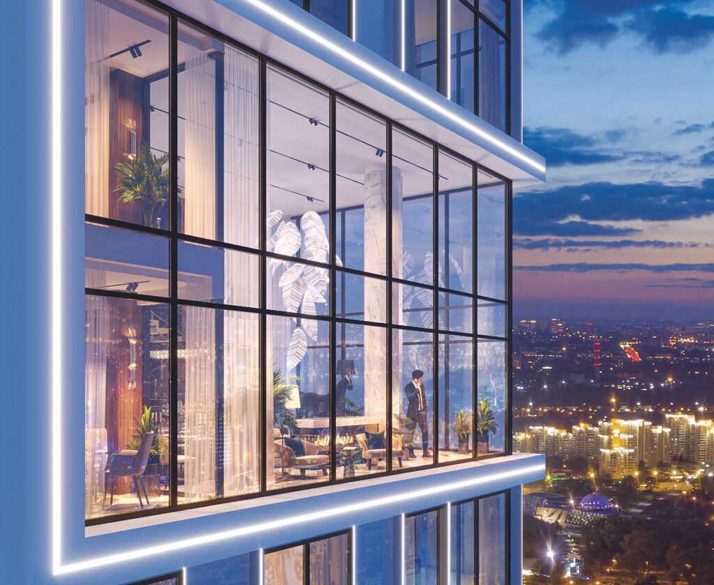 3 комнаты, 141 м², Элитка, 9 этаж, ПСО (под самоотделку): фото 4