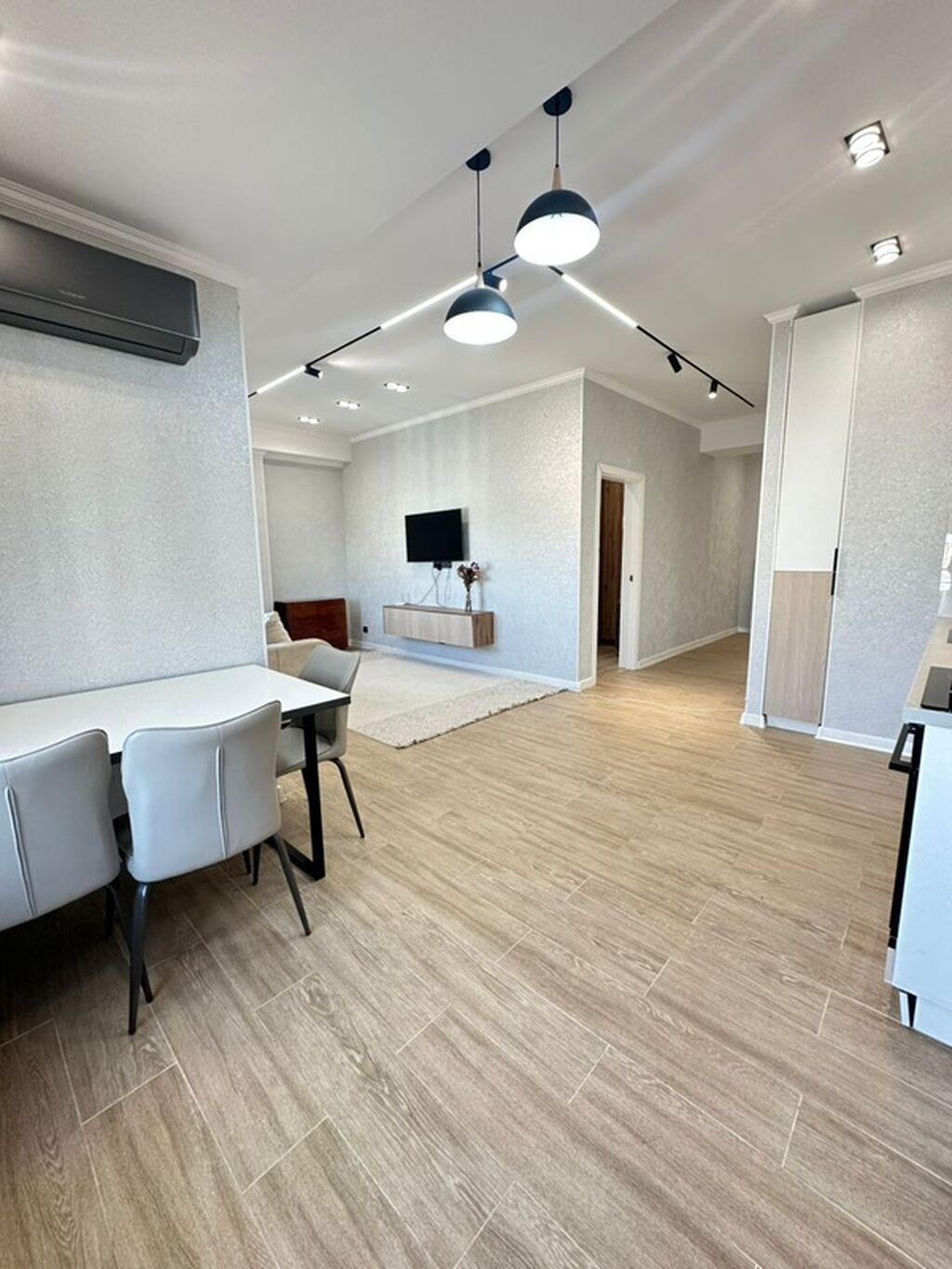 2 комнаты, 56 м², Асанбай мкр Элитка, 12 этаж, Дизайнерский ремонт: фото 7