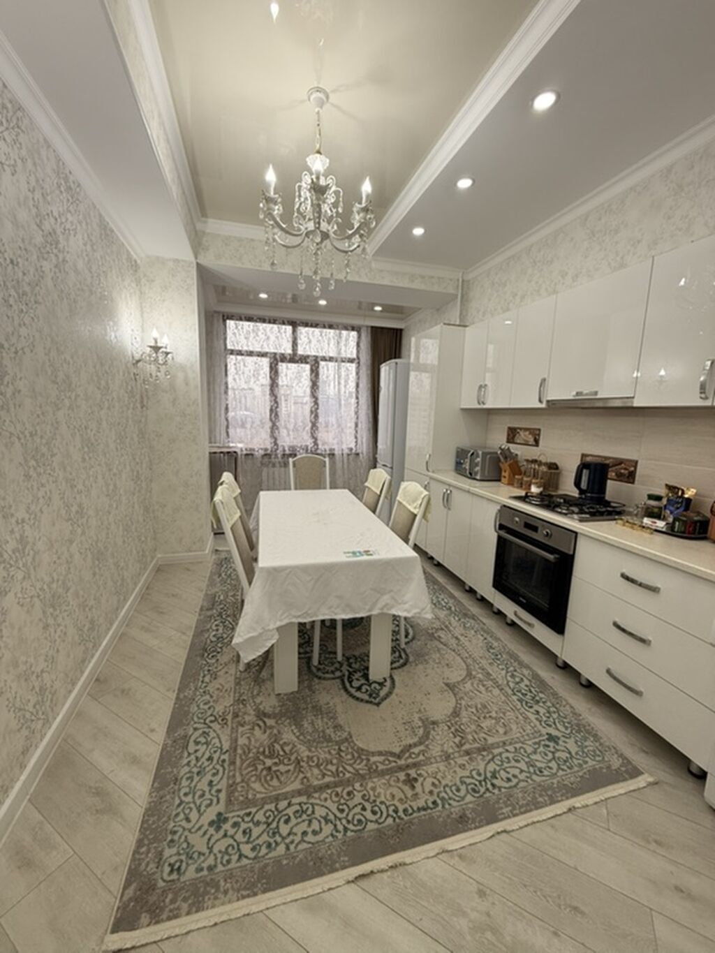 3 комнаты, 100 м², Дворец спорта Элитка, 9 этаж, Евроремонт: фото 4