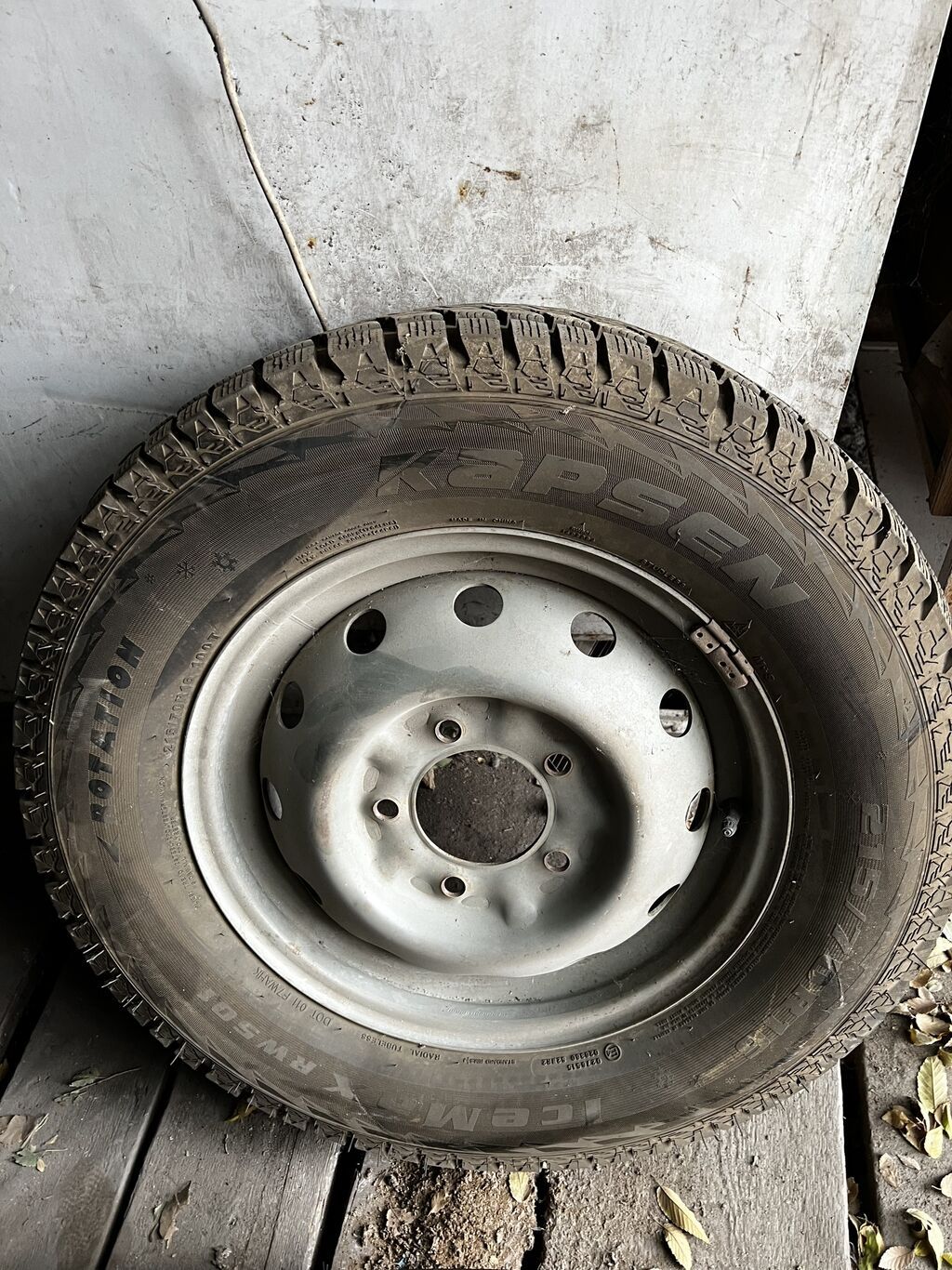 Колеса в сборе 215 / 70 / R 16, Зима, Новый, Комплект, Легковые, Железные, отверстий - 5: фото 8