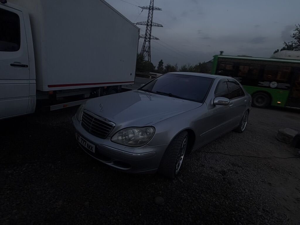 Mercedes-Benz S-Class: 2003 г., 5 л, Автомат, Бензин, Седан: фото 2