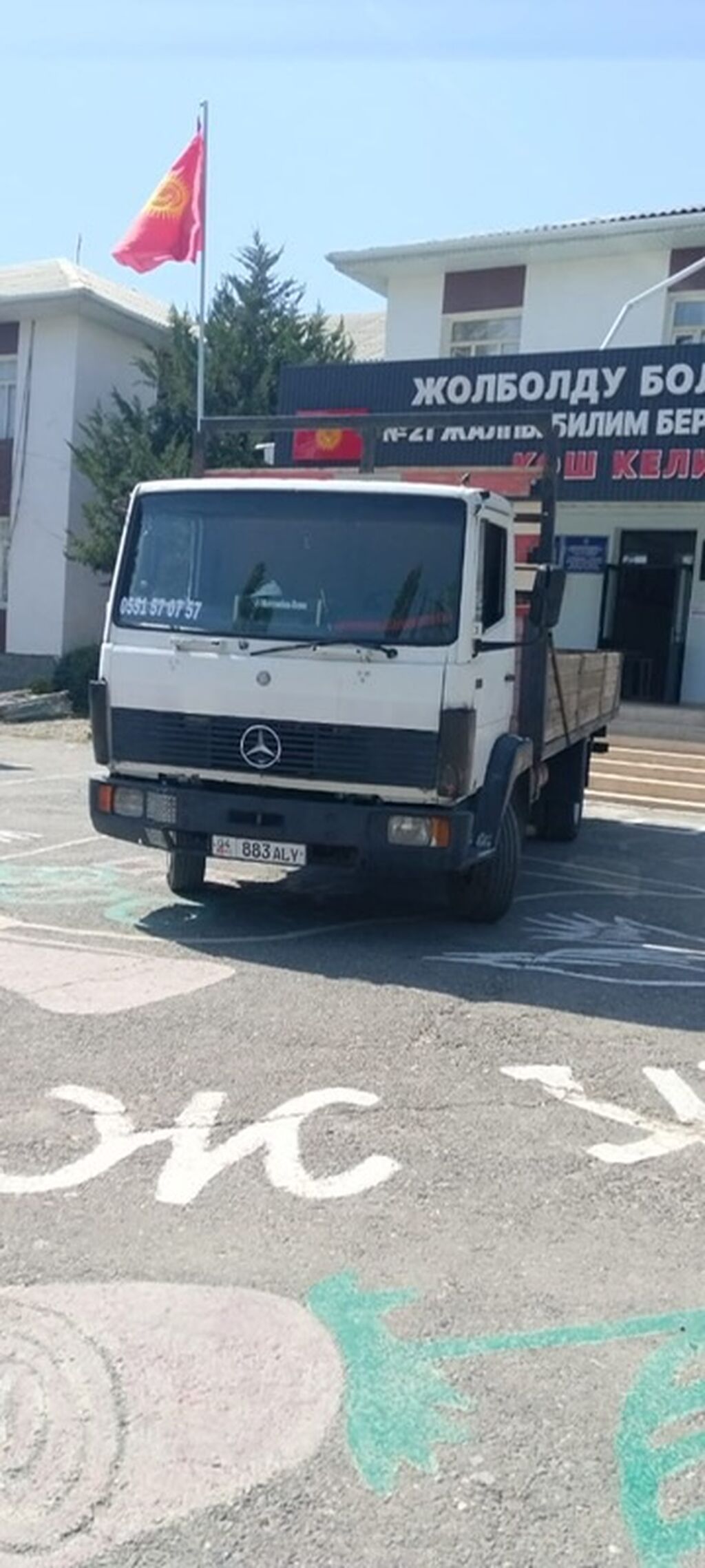 ТОРГ Mercedes-Benz 814, бортовой грузовик Основные данные: -: фото 2
