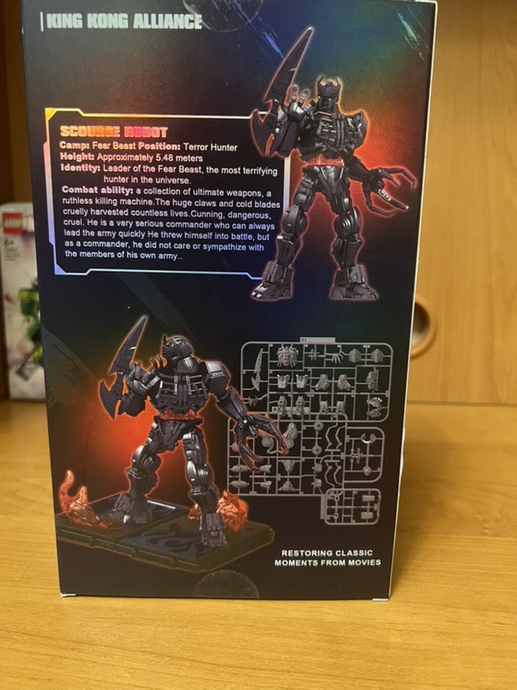 Коллекционная сборная модель: Scourge Robot - Тип: конструктор из: фото 8
