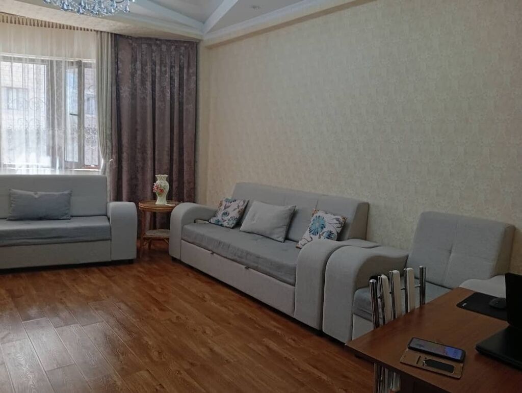 3 комнаты, 100 м², Ала-Арча ТРЦ Элитка, 2 этаж, Евроремонт: фото 5