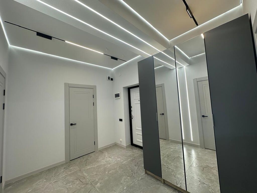 2 комнаты, 53 м², Ала-Арча ТРЦ Элитка, 10 этаж, Евроремонт: фото 7