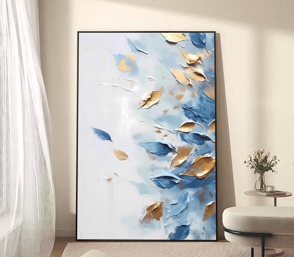 Картины в багетных рамках, пейзажи маслом: фото 8