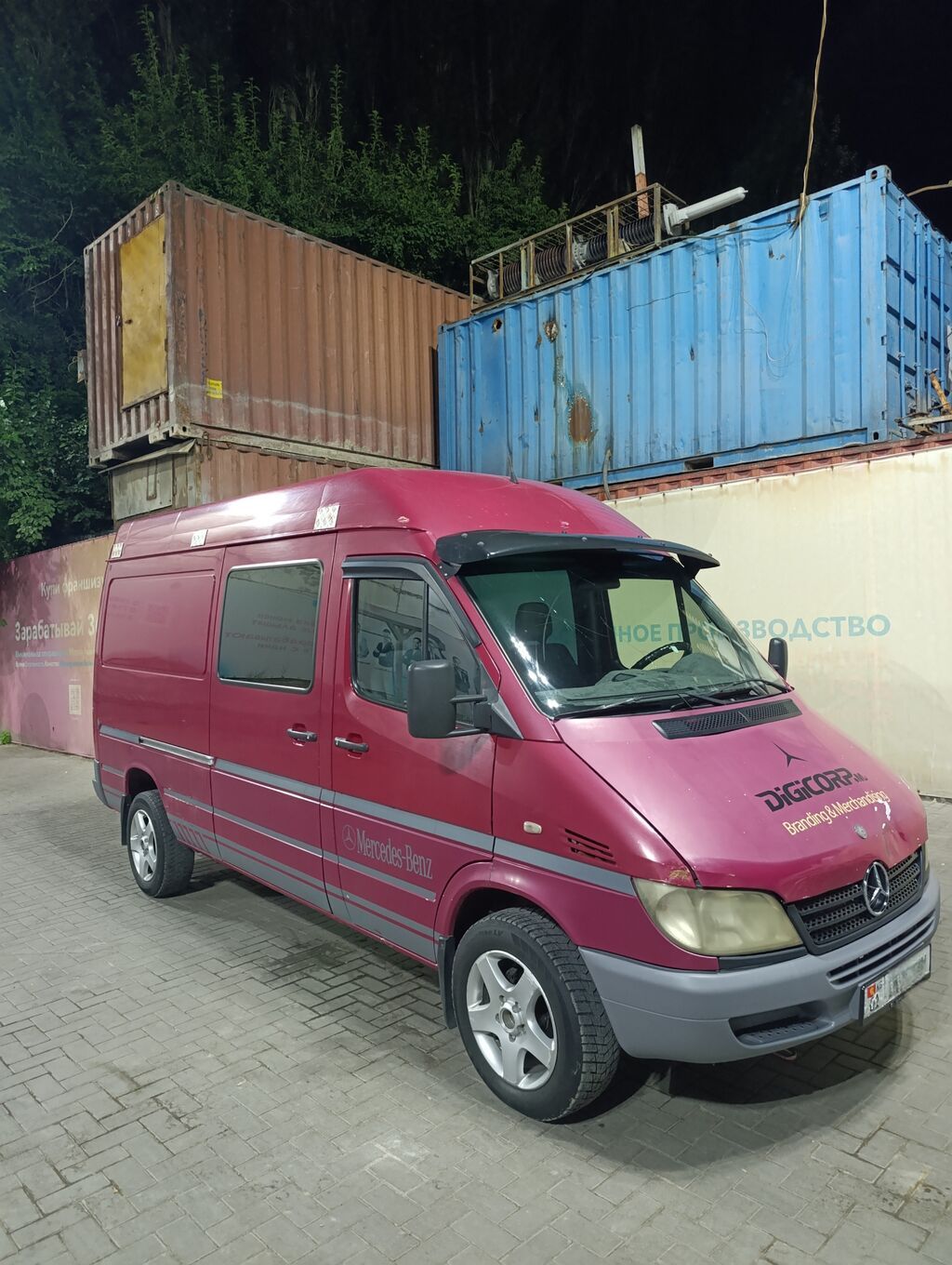 Mercedes-Benz Спринтер: 2003 г., 2.7 л, Типтроник, Дизель: фото 7