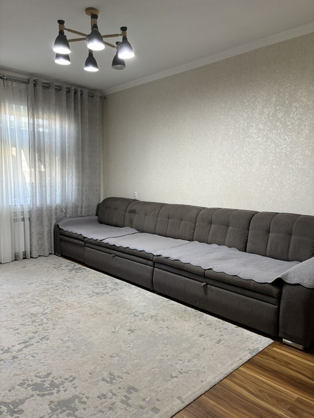 3 комнаты, 64 м², 7 мкр 106 серия, 8 этаж, Евроремонт: фото 2
