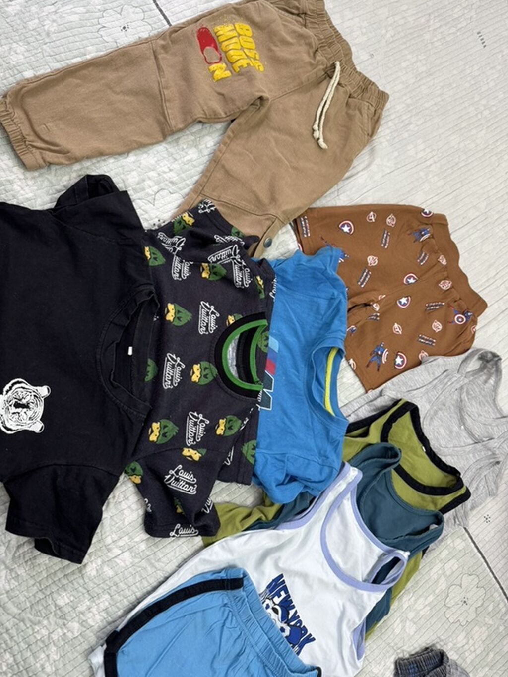 Набор детской одежды для мальчика, разный сезон и рост. На 4-5 лет: фото 3