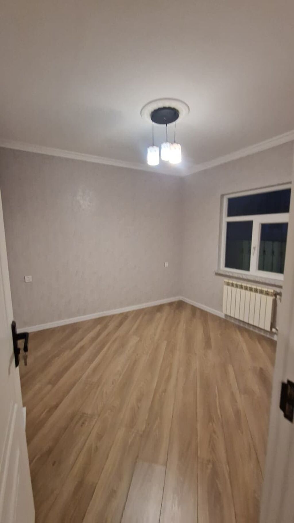 3 otaqlı, 80 kv. m, Yeni təmirli