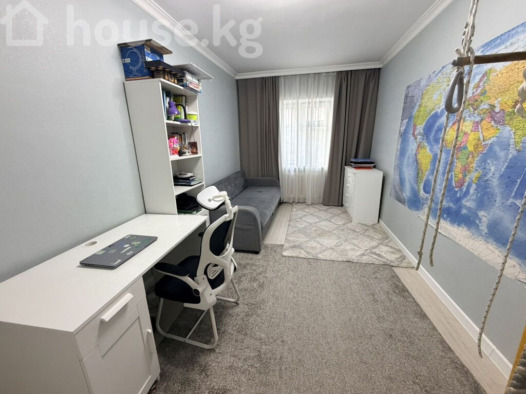 3 комнаты, 60 м², 5 мкр 104 серия, 4 этаж, Евроремонт: фото 4