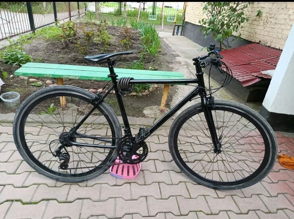 Городской/гравийный велосипед 700C (28") - Рама: алюминиевая: фото 1