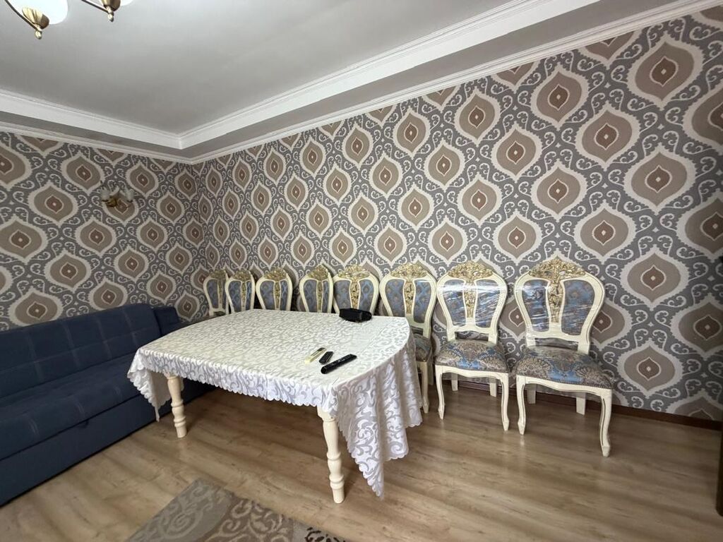3 комнаты, Манаса/Боконбаева Собственник, Без животных, от 1 года, С мебелью полностью: фото 3