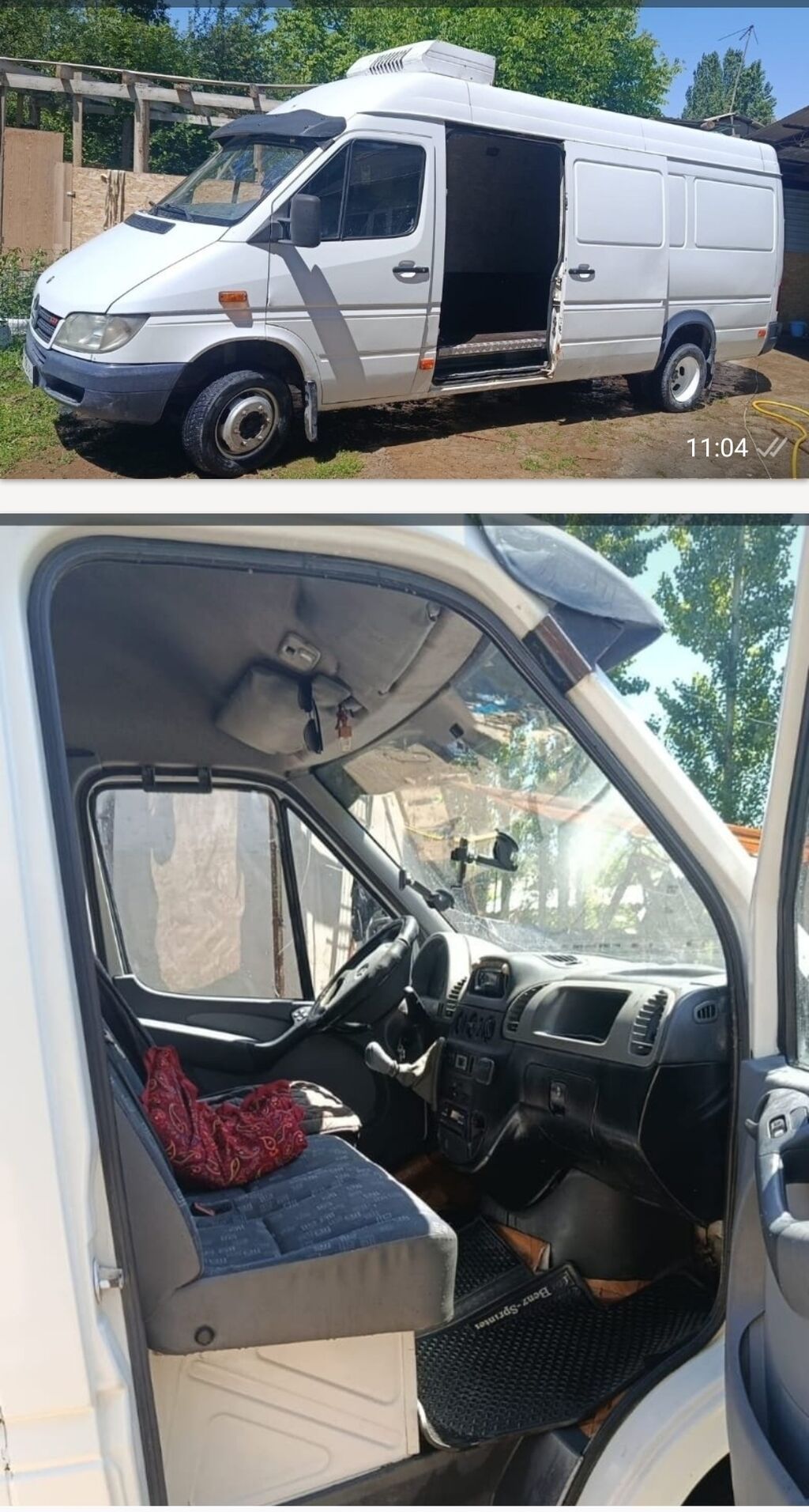 Mercedes-Benz Спринтер: 2004 г., 2.7 л, Механика, Дизель, Бус: фото 3